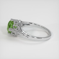 3.99 Ct. Sapphire Ring, 14K White Gold 4