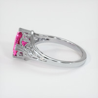 2.09 Ct. Sapphire Ring, 14K White Gold 4