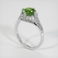 3.99 Ct. Sapphire Ring, 18K White Gold 2