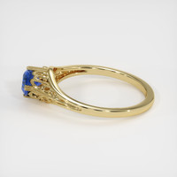 0.96 Ct. Sapphire Ring, 14K Yellow Gold 4