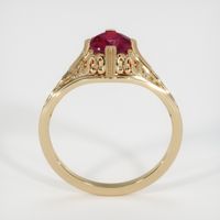 0.96 Ct. Ruby Ring, 14K Yellow Gold 3