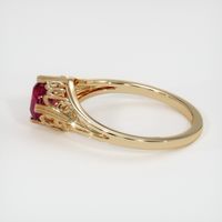 0.96 Ct. Ruby Ring, 14K Yellow Gold 4