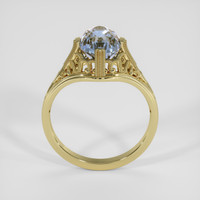 3.22 Ct. Bi Color Sapphire Ring, 18K Yellow Gold 3