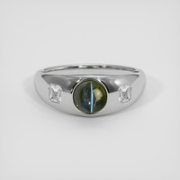 2.28 Ct. Alexandrite Ring, 14K White Gold 1