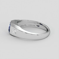 1.84 Ct. Violet Sapphire Ring, Platinum 950 4