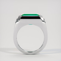5.81 Ct. Emerald Ring, 18K White Gold 3