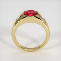 3.00 Ct. Ruby Ring, 14K Yellow Gold 3