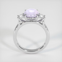 3.90 Ct. Blue Sapphire Ring, 14K White Gold 3