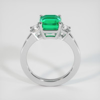 2.55 Ct. Emerald Ring, Platinum 950 3