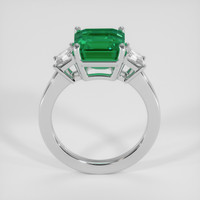 3.60 Ct. Emerald Ring, Platinum 950 3