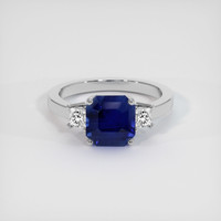 3.22 Ct. Sapphire Ring, Platinum 950 1