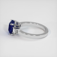 3.22 Ct. Sapphire Ring, Platinum 950 4