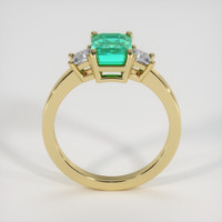 1.83 Ct. Emerald Ring, 18K Yellow Gold 3