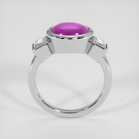 6.30 Ct. Purple Sapphire Ring, Platinum 950 3