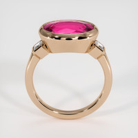 3.99 Ct. Gemstone Ring, 14K Rose Gold 3