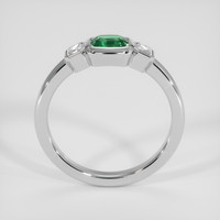 0.58 Ct. Alexandrite Ring, 14K White Gold 3