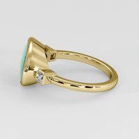 3.98 Ct. Gemstone Ring, 14K Yellow Gold 4