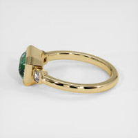 2.22 Ct. Sapphire Ring, 18K Yellow Gold 4