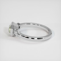 1.75 Ct. Bi Color Sapphire Ring, Platinum 950 4