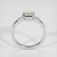 1.75 Ct. Bi Color Sapphire Ring, 14K White Gold 3