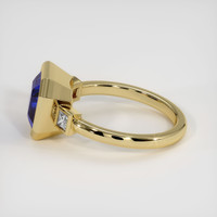 4.22 Ct. Sapphire Ring, 18K Yellow Gold 4