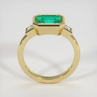 1.83 Ct. Emerald Ring, 18K Yellow Gold 3