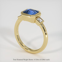 2.07 Ct. Sapphire Ring, 18K Yellow Gold 2