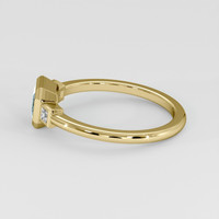 1.06 Ct. Bi Color Sapphire Ring, 18K Yellow Gold 4