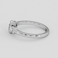 0.73 Ct. Bi Color / Parti Sapphire Ring, Platinum 950 4