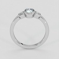 0.78 Ct. Bi Color / Parti Sapphire Ring, Platinum 950 3