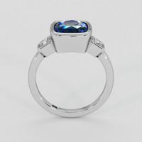2.97 Ct. Bi Color Sapphire Ring, 10K White Gold 3