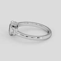 0.78 Ct. Bi Color / Parti Sapphire Ring, 18K White Gold 4