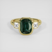 4.62 Ct. Color Change Sapphire Ring, 14K Yellow Gold 1