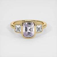 2.34 Ct. Purple Sapphire Ring, 18K Yellow Gold 1
