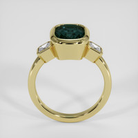 4.62 Ct. Color Change Sapphire Ring, 18K Yellow Gold 3