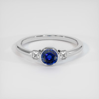 0.94 Ct. Sapphire Ring, Platinum 950 1