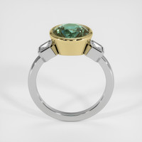 4.10 Ct. Sapphire Ring, 14K Yellow & White 3