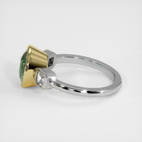 4.10 Ct. Sapphire Ring, 18K Yellow & White 4