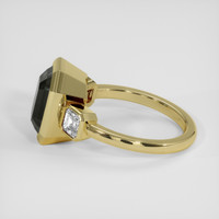 6.19 Ct. Color Change Sapphire Ring, 10K Yellow Gold 4