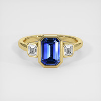 2.27 Ct. Sapphire Ring, 18K Yellow Gold 1