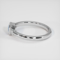 0.48 Ct. Sapphire Ring, Platinum 950 4
