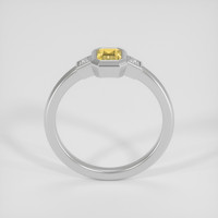 0.43 Ct. Yellow Sapphire Ring, 10K White Gold 3