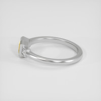 0.43 Ct. Yellow Sapphire Ring, 10K White Gold 4