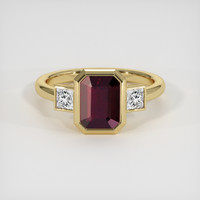 1.56 Ct. Ruby Ring, 14K Yellow Gold 1