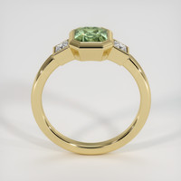 1.45 Ct. Green Sapphire Ring, 14K Yellow Gold 3