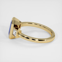1.51 Ct. Blue Sapphire Ring, 14K Yellow Gold 4