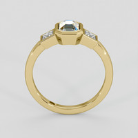 1.34 Ct. Bi Color Sapphire Ring, 18K Yellow Gold 3