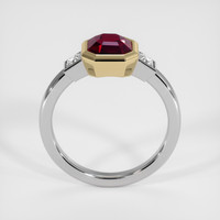 2.06 Ct. Ruby Ring, 14K Yellow & White 3