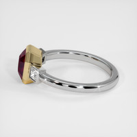 2.06 Ct. Ruby Ring, 18K Yellow & White 4