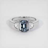 2.19 Ct. Gemstone Ring, Platinum 950 1